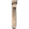 Ekena Millwork Imperial Arts and Crafts Smooth Bracket w/ Offset Brace, Douglas Fir, 5 1/2"W x 24"D x 32"H BKT0604X24X32IMP03SDF - alternate 4
